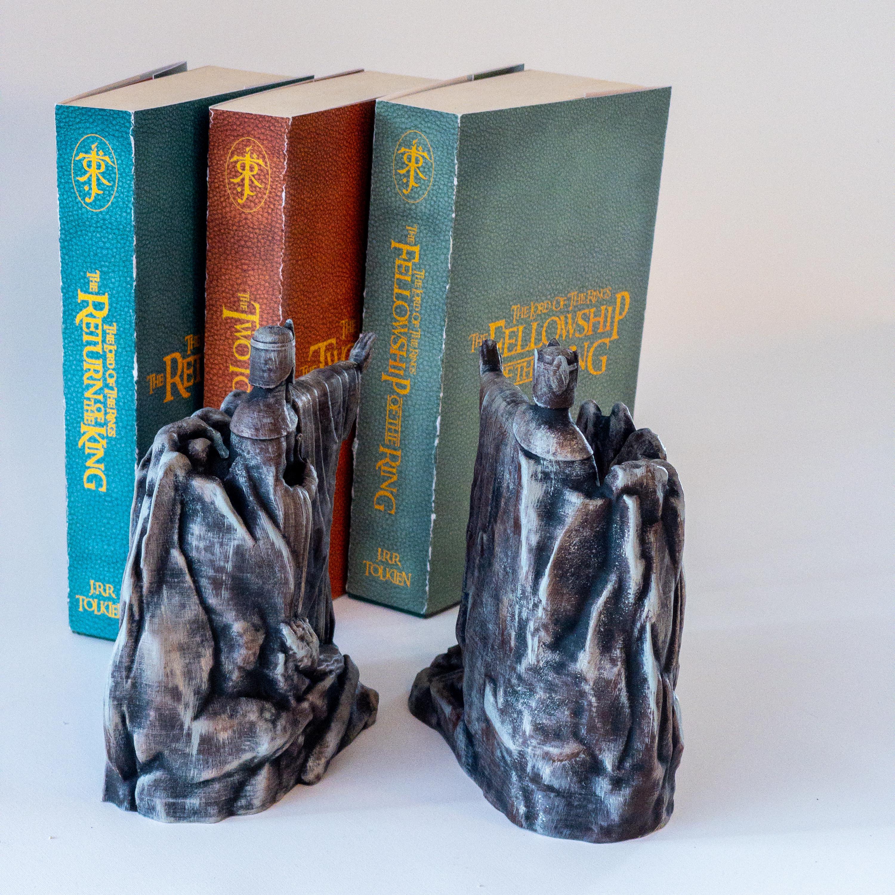 Argonath Bookends: Lord of the Rings Statue Diorama - Etsy