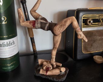 Silent Hill Mannequin Figurine | 3D Printed Horror Game Collectible | Creepy Monster Statue for Fans