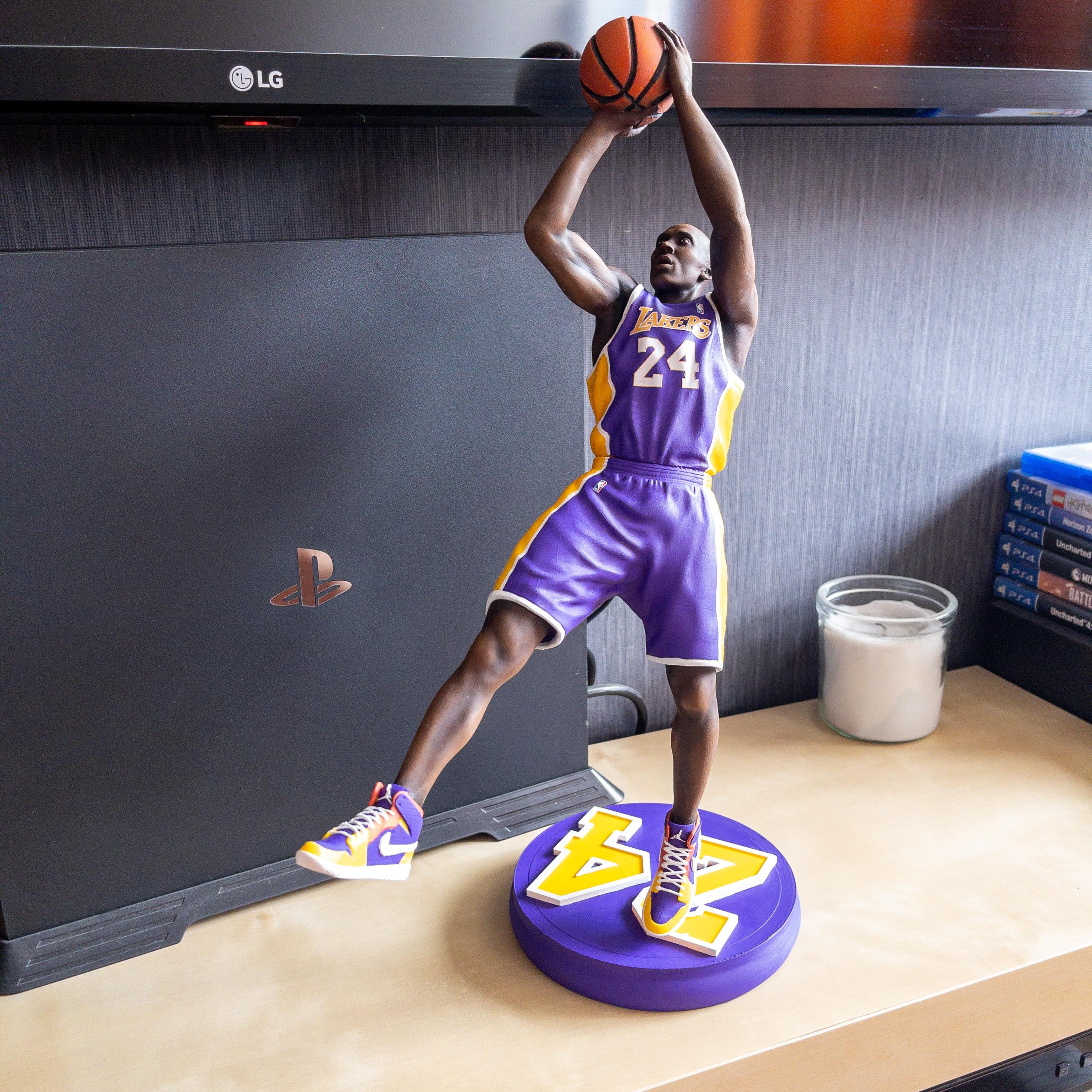 Kobe Bryant Black Mamba Figure | 12K HD Resin Statue | LA Lakers