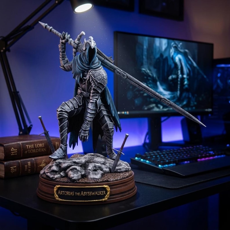 Artorias the Abysswalker Statue: Dark Souls 3D Printed Figure - Etsy