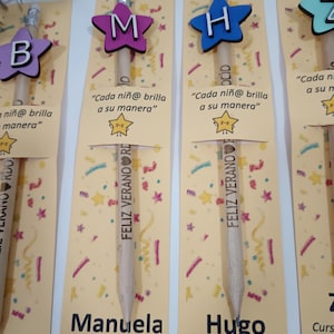 Matita a forma di stella personalizzata