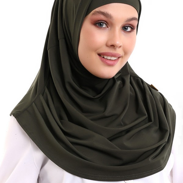 Echarpe pratique adulte, haute qualité premium, écharpe hijab, turban hijab, hijab long, foulard pour cheveux, foulard, foulard pour femme