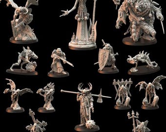 Candles of Heresy Doomed Battalion | Trench Grimdark | Crab Miniatures