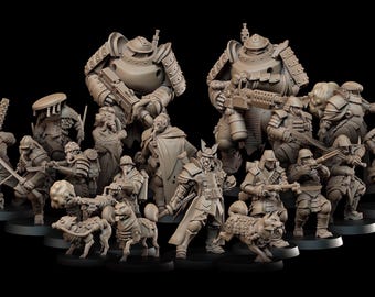 Holy Shogunate | Grimdark Trench Warfare Miniatures | Ashen Armies