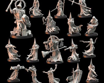 Wraith Pilgrims Doomed Battalion | Trench Grimdark | Crab Miniatures