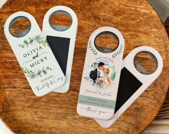 25 Stück Hochzeitsgast geschenk Maßgeschneiderte Magnet Hochzeitsbevorzugungen Personalisierte Hochzeit Babyparty Brautdusche Flaschenöffner