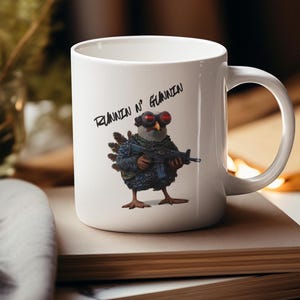 Tacticool Turkey Ceramic Mug: 2nd Amendment Coffee Cup