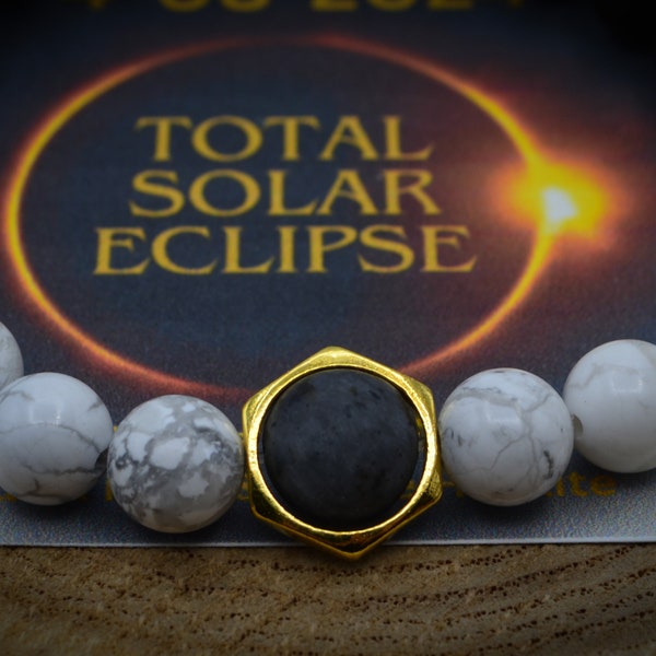 2024 Solar Eclipse Bracelet