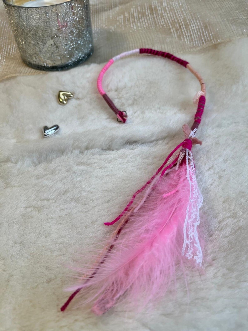 Rastas, Handmade Beaded Feather Braiders, Boho Hair Accessory, Bohemian ...