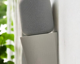 Estante para altavoz Apple HomePod con gestión de cables, soporte para altavoz HomePod, organizador de cables HomePod, estante de pared HomePod, estante para altavoz inteligente