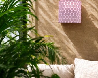 Aplique de pared con forma de piruleta, luz de pared personalizada colorida impresa en 3D con kit de montaje, aplique de pared con forma de burbuja, luz de pared moderna y genial.