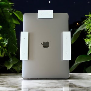 Under Desk Laptop Mount MacBook Mount, Laptop Dock, MacBook Pro Mount, 6 Sizes, Multiple Color Options, Laptop Storage, MacBook Sleeve