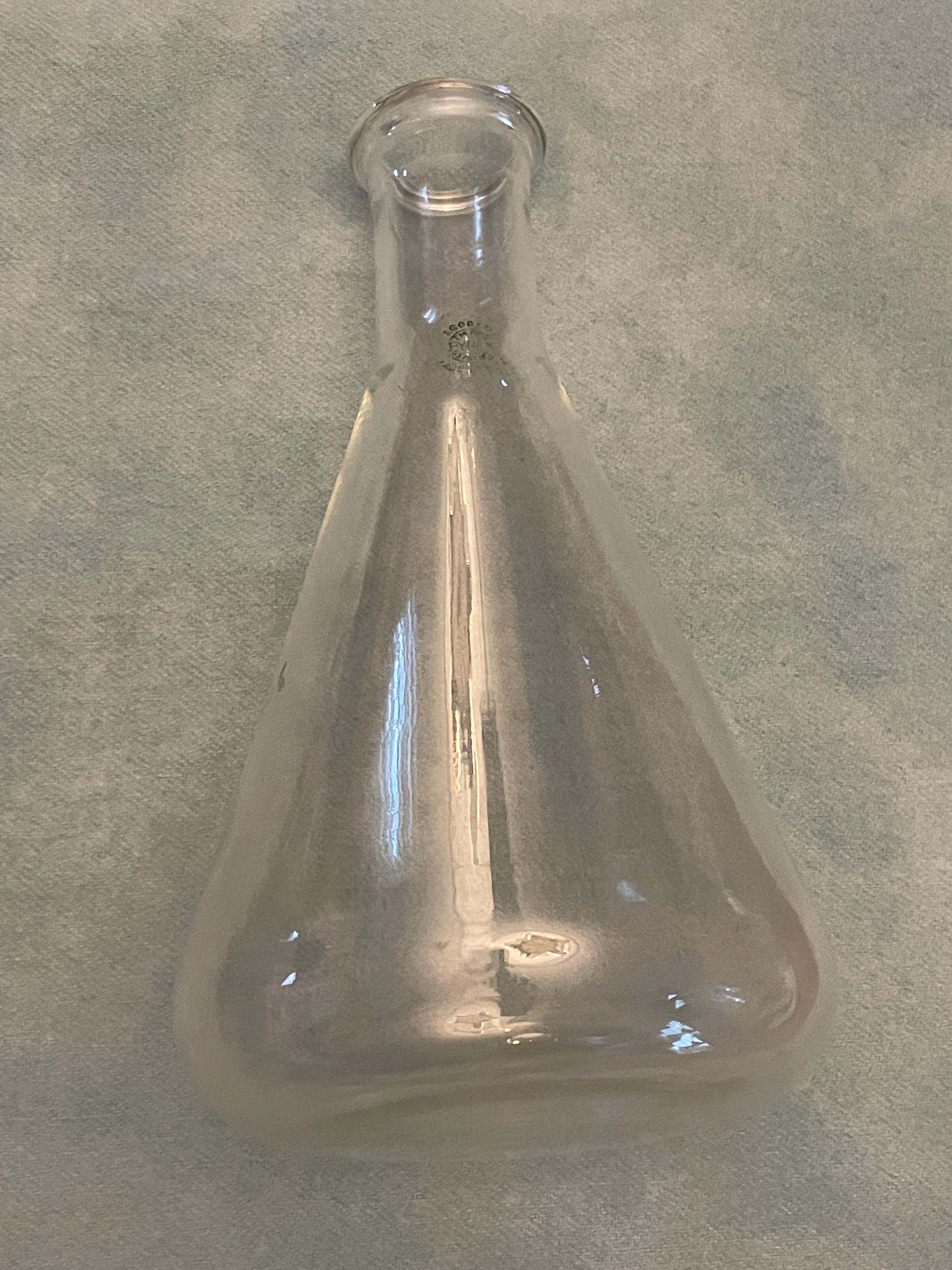Science Pyrex Vintage Pyrex 1000ml Flat Bottom 10