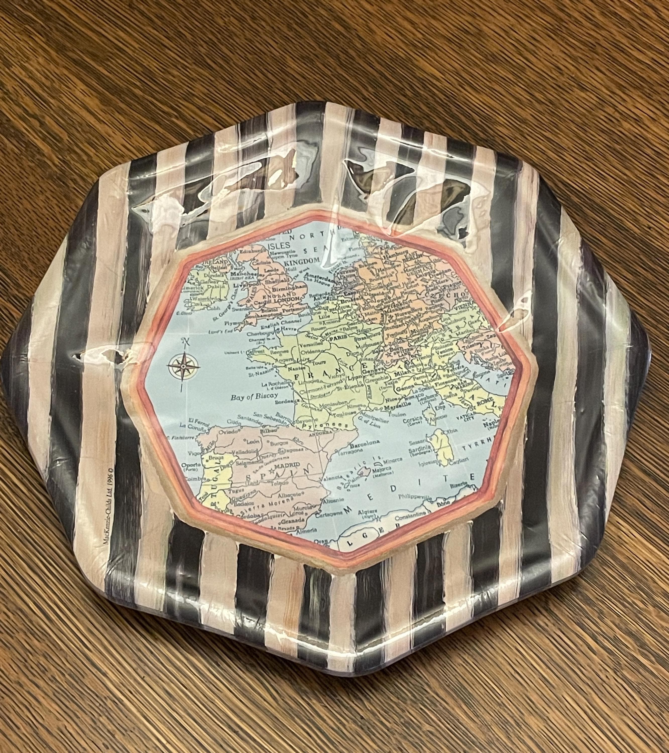 Mackenzie Childs Plate - Etsy