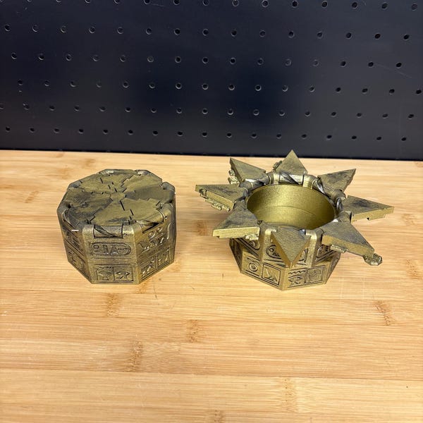 Réplica del atrezo de La llave de la momia de Hamunaptra