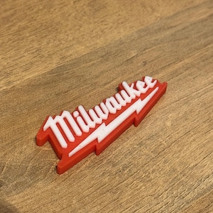 Milwaukee Tools Logo Magnet – Perfect for Tool Enthusiasts