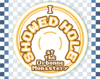 Orbonne Monastery Sticker Final Fantasy XIV-inspired Parody Decal