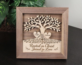 Personalized Wooden Sign for Couples, a Meaningful Wedding, Engagement, Anniversary, or Bridal Shower Gift