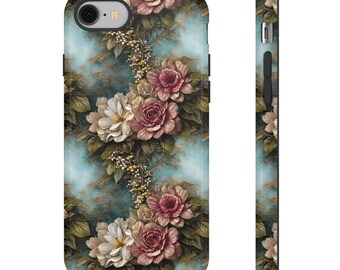 Floral Phone Case: Vintage Style Boho Chic Cell Phone Protector