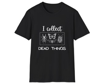 Bug Collector-T-shirt – Taxidermy Entomology, grappig T-shirt met grafische print