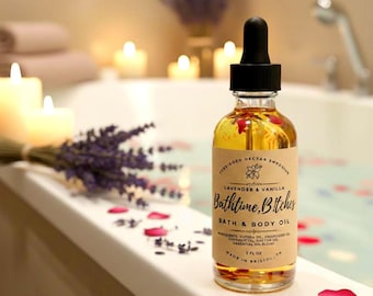 Luxury Bath & Body Oils - for Women Surviving Chaos, Hormones, and Everyone Else
