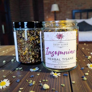 Insomniac Herbal Tea - delicious calming potent deep restful sleep