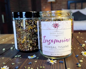 Insomniac Herbal Tea - delicious calming potent deep restful sleep
