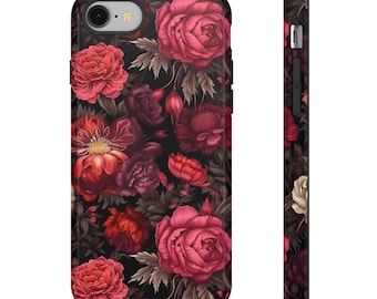 Floral Tough Phone Case: Durable Protective Cover for Women