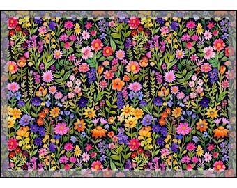 Vibrant Floral Velveteen Blanket: Soft Cozy Throw, Home Decor