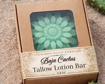 Tallow Lotion Bar - Organic | Natural | Moistirizer | Intoxicating Scents | Silky Smooth