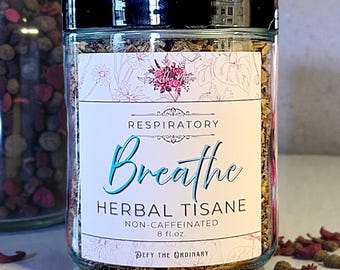 Breathe Herbal Tea - recovery illness cold respiratory support powerful sickness