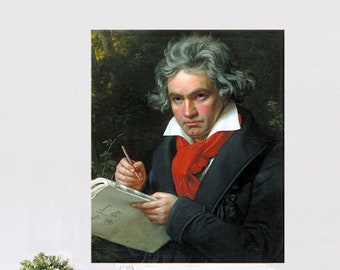 礼は「oh！坂の！オッ」さん専用　ベートーヴェンの肖像画　人物画　油彩　油絵 礼は「oh！坂の！オッ」さん専用 ベートーヴェンの肖像画 人物画