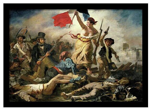 強運、に導く、絵画 強運、に導く、絵画 民衆を導く自由の女神 ドラクロワ 絵画解説