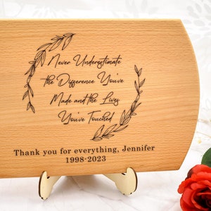 Retirement, Personalized Cutting Board, Retirement Gift, Retirement Gift for Her, Him, Gift for Retirement, Retirement Gift Ideas