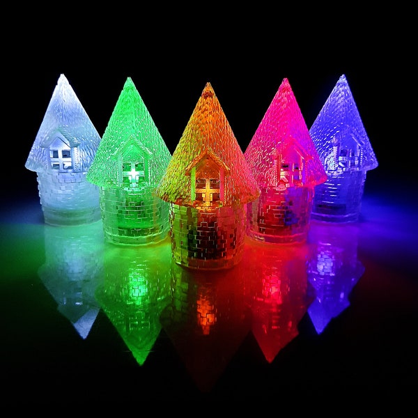 Mini Battery Powered Night Light Lantern, Mini house, Mini Night Lamp, Sleep Light, Mini Bedside Lamp