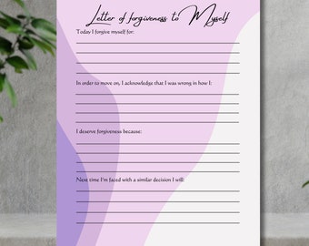 Self-Healing Exercise, Emotional Release & Reflection Guide (Instant Download PDF)