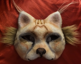 Therianische Katzen Maske