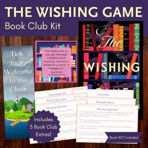 The Wishing Game Book Club Kit and Discussion Guide | The Wishing Game by Meg Schaffer Custom-Made Bookmark and Quote Printables