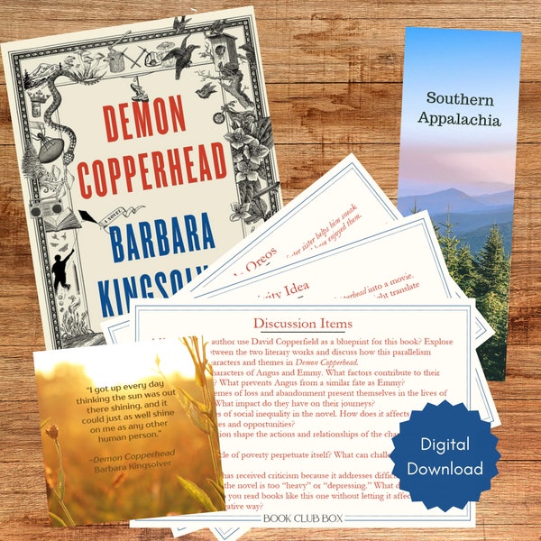 Demon Copperhead by Barbara Kingsolver Book Club Kit