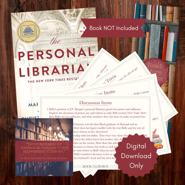 The Personal Librarian Book Club Kit