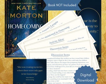 Book Club Kit for Homecoming by Kate Morton