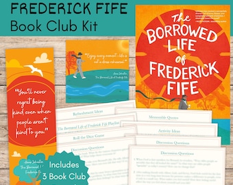 The Borrowed Life of Fredrick Fife Book Club Kit | The Borrowed Life of Fredrick Fife by Anna Johnston Book Group Discussion Guide