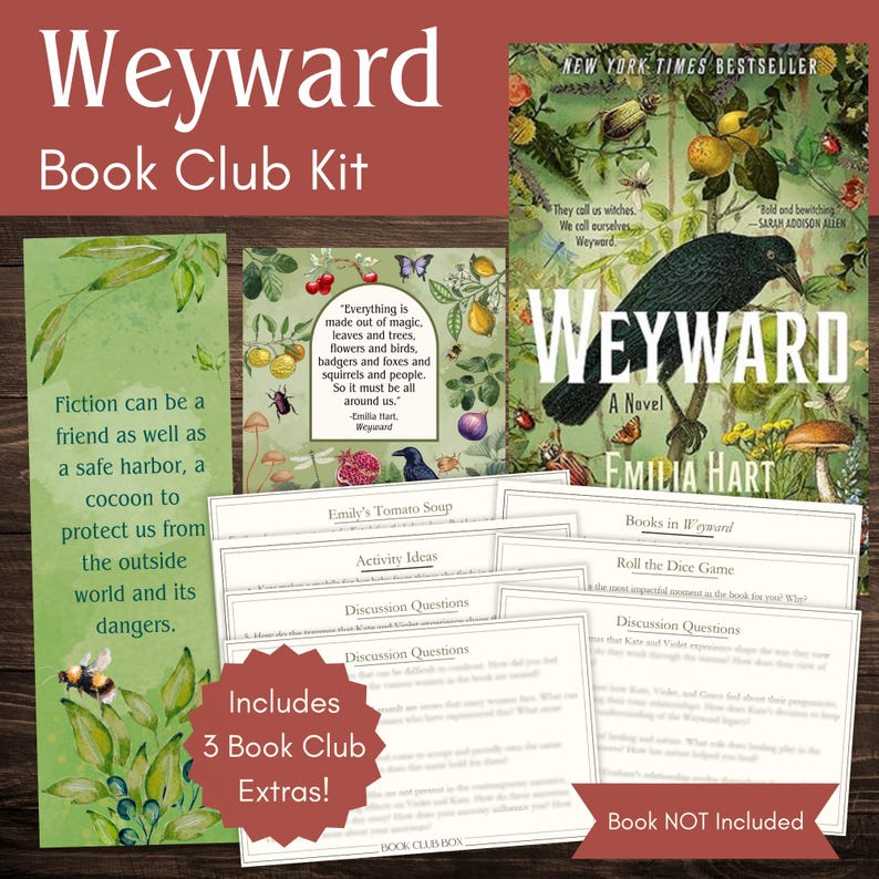 Weyward Book Club Kit | Wayward Book Group Discussion Guide | Emilia Hart image 1