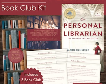 The Personal Librarian Book Club Kit: Discussion Questions, Activity, Quote and Bookmark Printables & More!