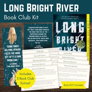 Long Bright River Book Club Kit and discussion Guide | Long Bright River by Liz Moore Book Group Questions