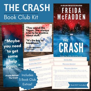 The Crash Book Club Kit and Discussion Guide | The Crash by Freida McFadden Book Group Questions