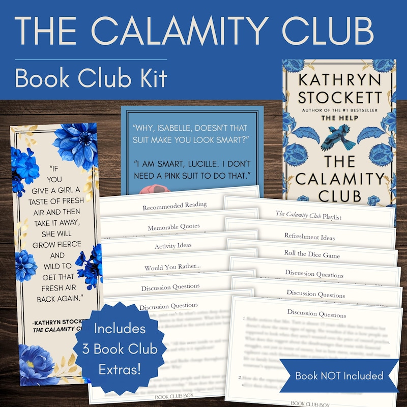 Book Club Question Kits - Etsy