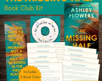 The Missing Half Book Club Kit & Discussion Guide | The Missing Half by Ashley Flowers Custom-made Bookmark and Quote Printables