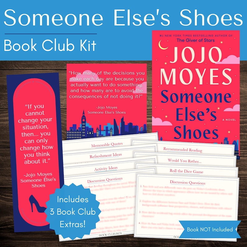 Someone Else's Shoes Book Club Kit: Discussion Guide & Printables (PDF Download) image 1
