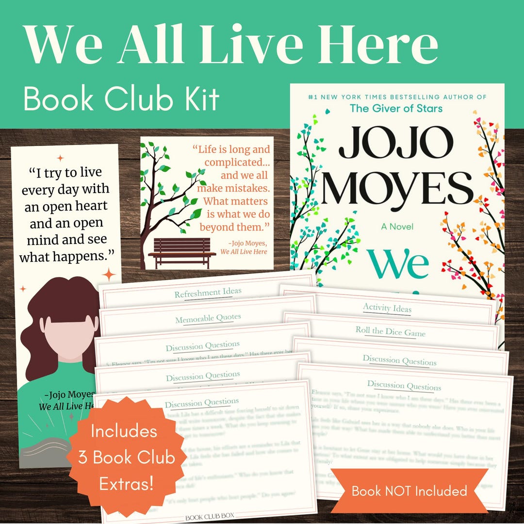 We All Live Here Book Club Kit We All Live